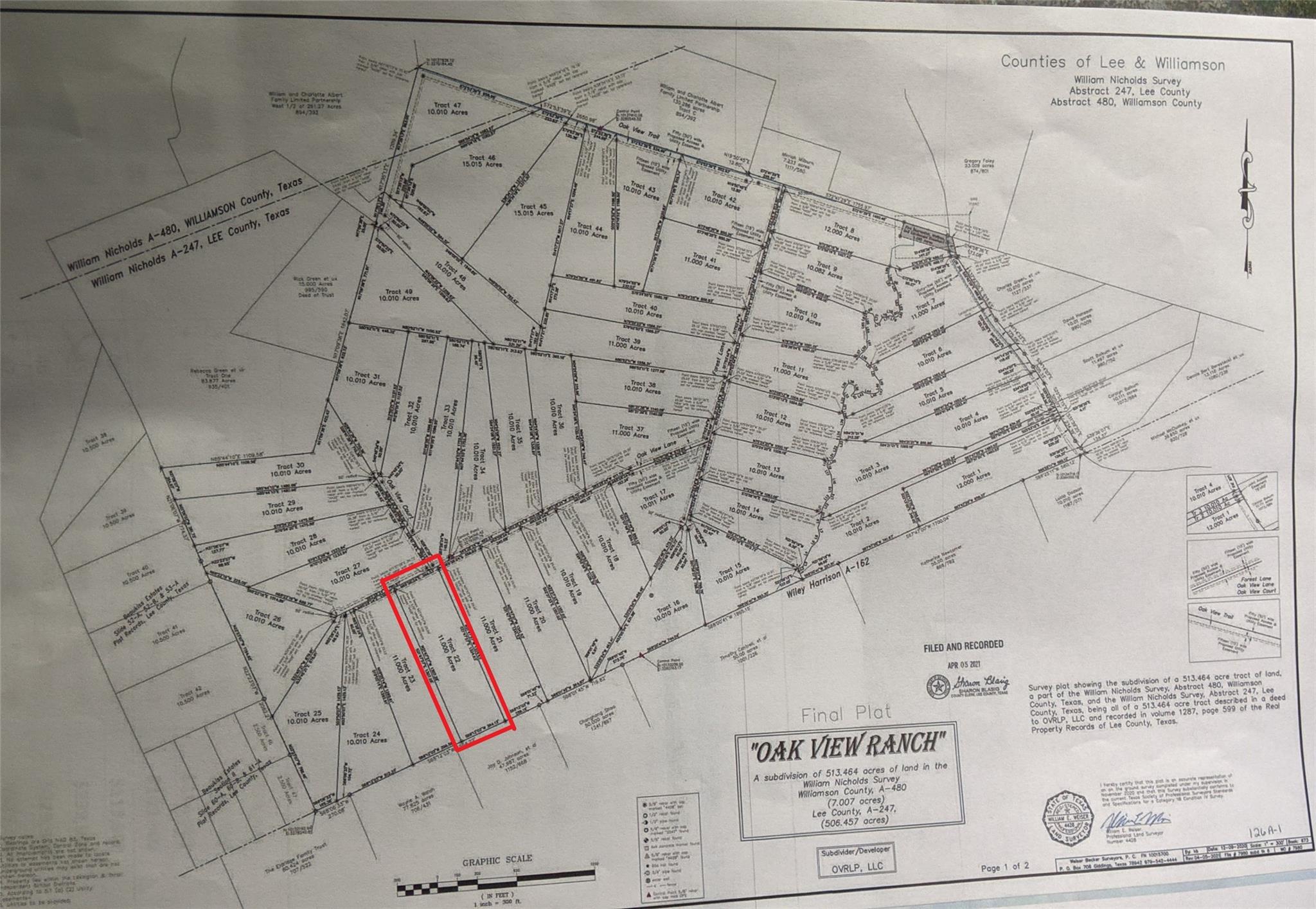 1136 Oak View Ln #Lot 22 Thrall, TX 76578